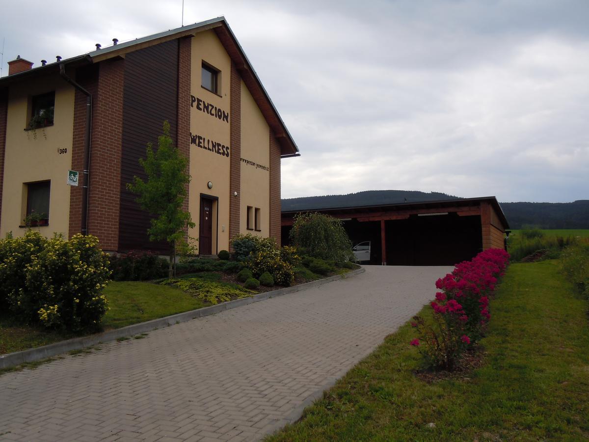 Penzion Jecminek Cervena Voda Luaran gambar